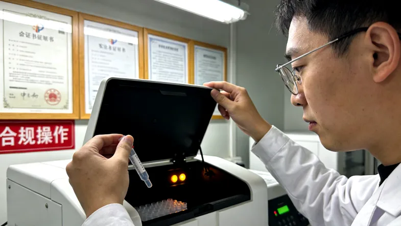 基因检测报告样本示意图