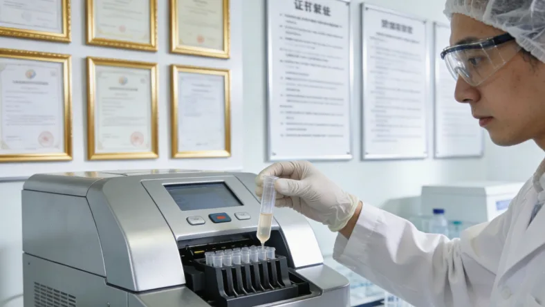 女性手抚胸口，面露关切与思考