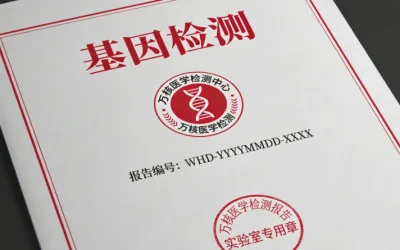 医生与患者共同查看HER2检测报告