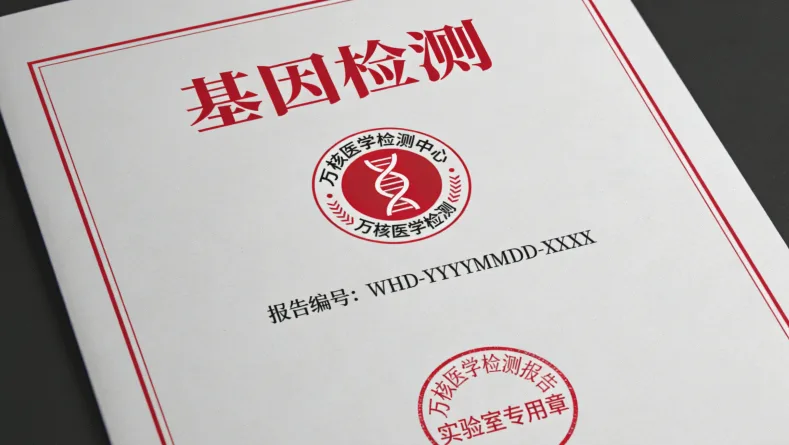 医生与患者共同查看HER2检测报告