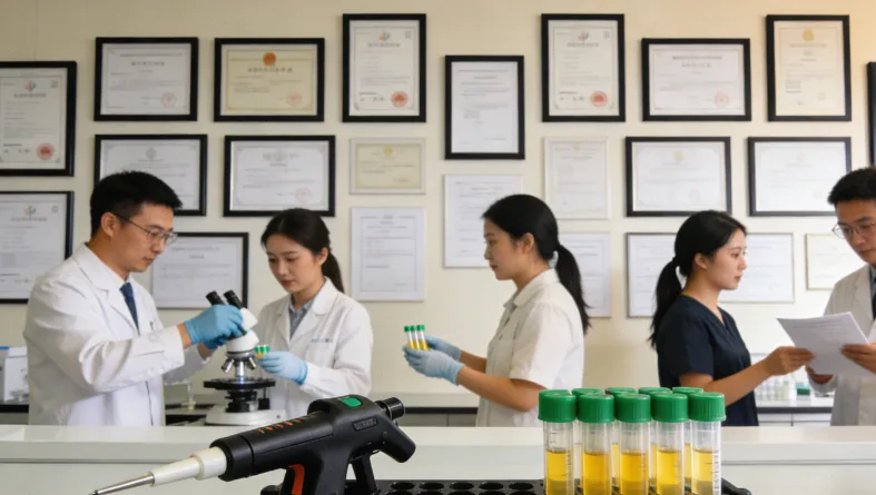 HER2 FISH检测报告单关键指标局部特写