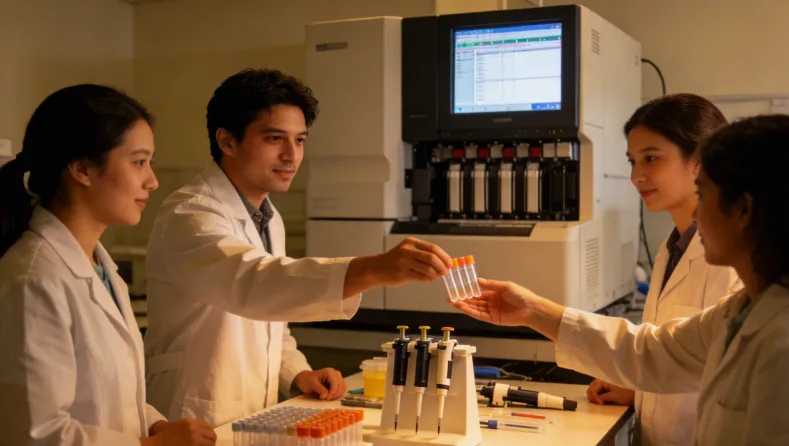 IHC检测HER2蛋白表达的不同强度对比图