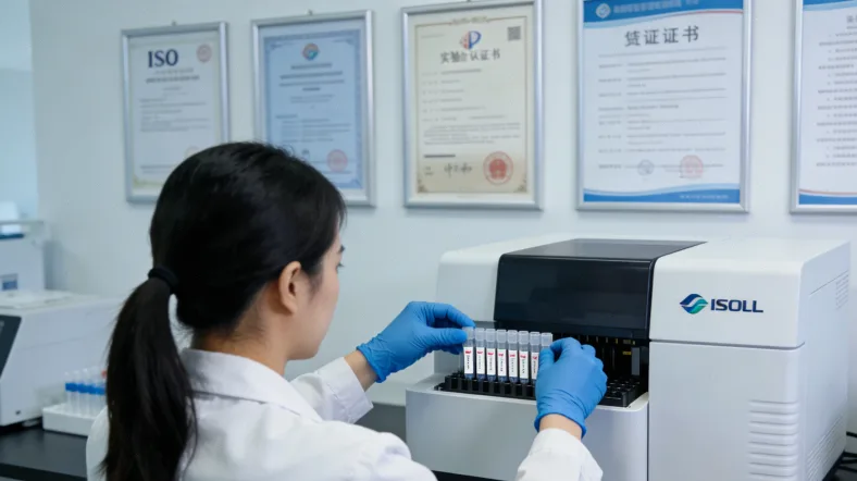 靶向药物（如曲妥珠单抗）结合HER2受体，阻断生长信号的卡通图示