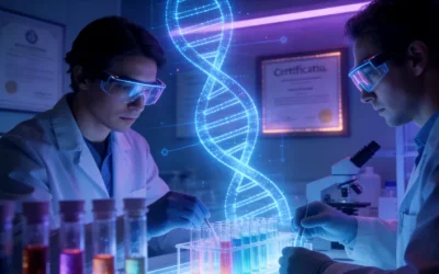 HER2阳性乳腺癌细胞示意图，突出显示细胞膜上的HER2受体