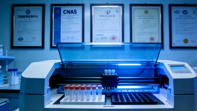 一位康复期女性与医生轻松交谈的诊室场景