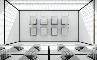 女性查看基因检测报告，表情凝重