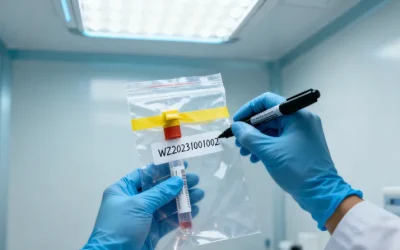 一位女性正在与医生面对面咨询，桌上放着文件。