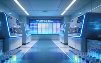 医生与患者共同查看BRCA基因检测报告