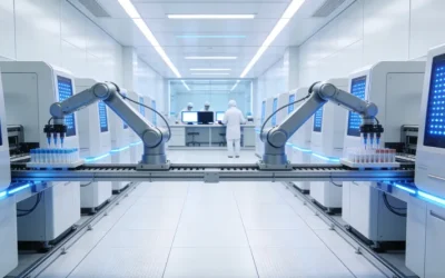 女性在查看家族健康树状图