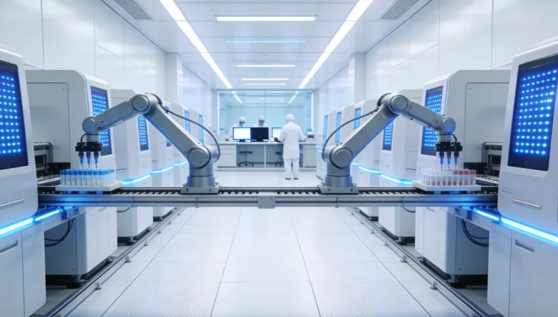 女性在查看家族健康树状图