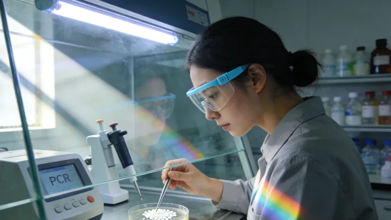 ALK基因突变与靶向药物作用示意图