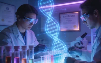 正常细胞与癌细胞基因对比示意图