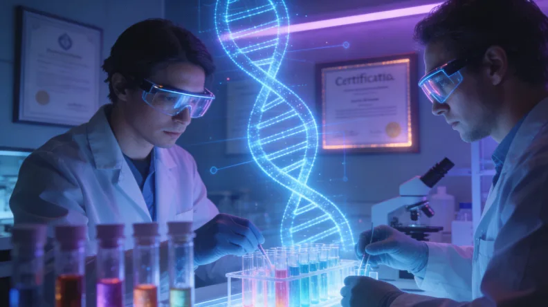 正常细胞与癌细胞基因对比示意图