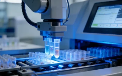 ALK基因融合示意图：展示正常的ALK基因与EML4基因发生融合的过程。