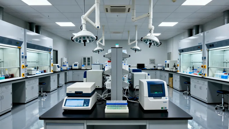 医生与肺癌患者沟通病情的场景