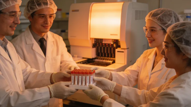 医生与家属沟通病情的场景