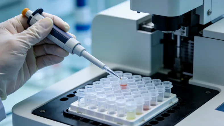 肺癌ALK靶向治疗示意图：钥匙与锁的比喻