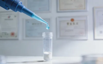 医生与患者共同查看基因检测报告