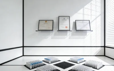 病理医生在显微镜下观察组织切片