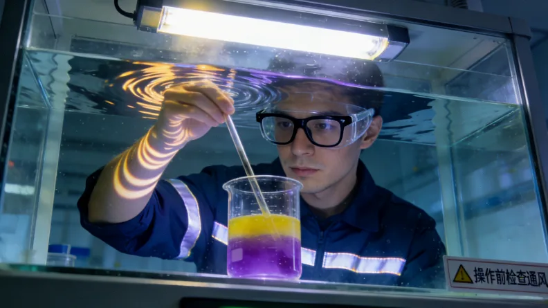 比喻图:警察(免疫细胞)识别身上贴满通缉令(新抗原)的癌细胞