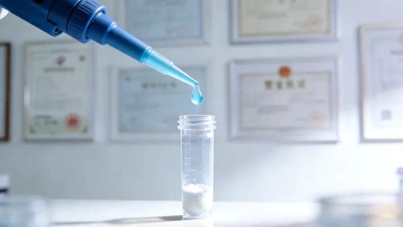 PD-L1检测报告示意图，标注关键指标位置