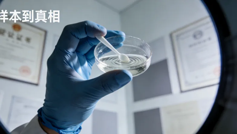 病理医生在显微镜下观察肿瘤切片