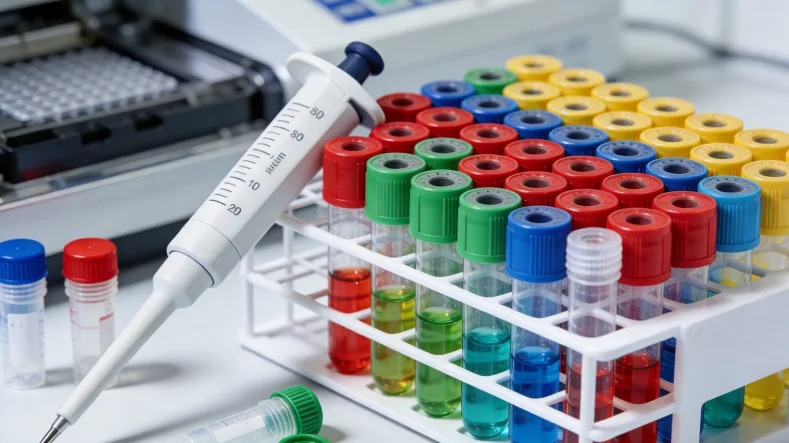 免疫组化染色后显示PD-L1阳性的肿瘤细胞