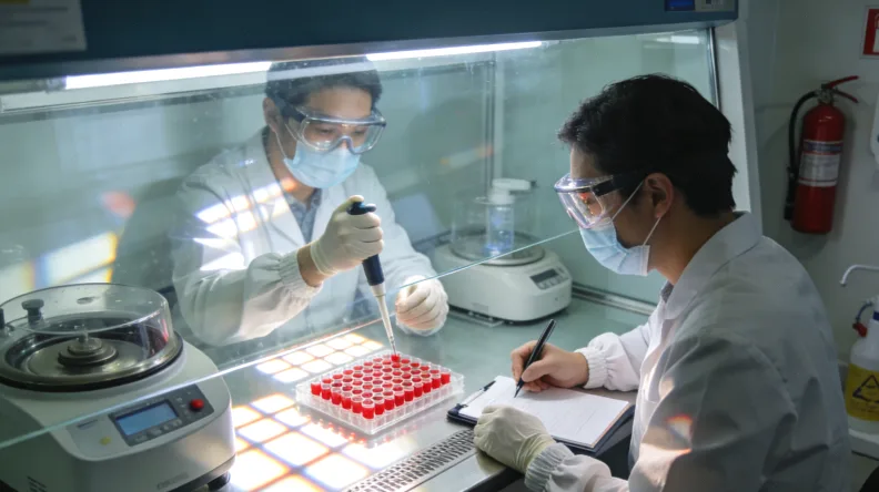 不同分期肿瘤ctDNA检测灵敏度对比柱状图