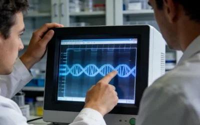 ctDNA从肿瘤释放进入血液的示意图