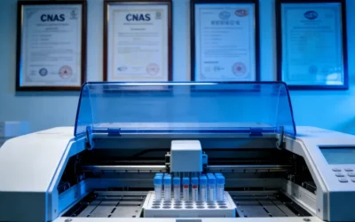 医生向患者解释ctDNA检测报告