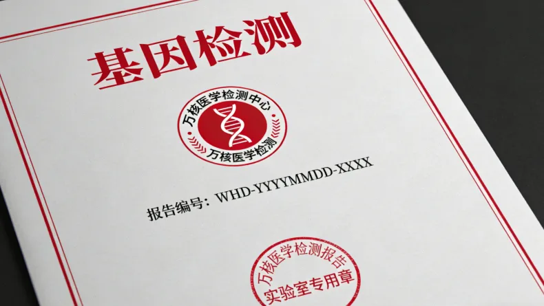 医生与患者共同查看ctDNA检测报告