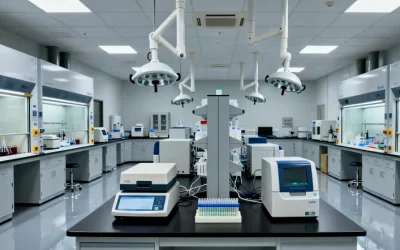 血液中ctDNA与正常cfDNA混合示意图