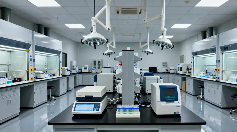 血液中ctDNA与正常cfDNA混合示意图