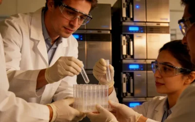 医生与患儿家长沟通ctDNA检测报告