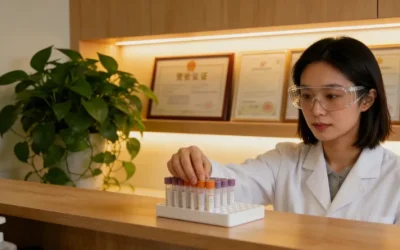 传统B超与ctDNA检测肝癌原理对比示意图