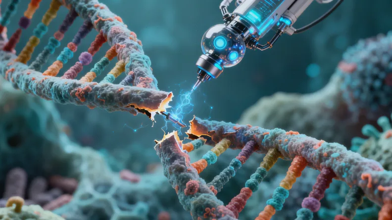 一位孕妇正在接受NT检查的B超画面