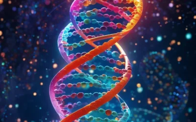 显微镜下胚胎学家进行胚胎活检操作