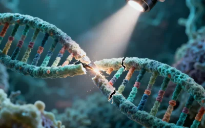 遗传咨询门诊中医生与夫妻沟通场景