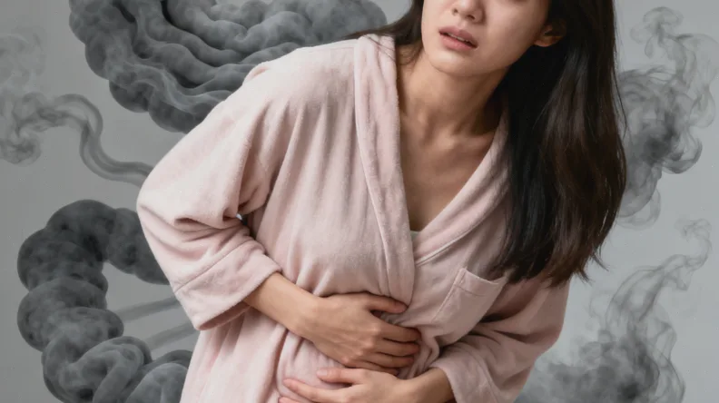 显微镜下健康的线粒体结构示意图