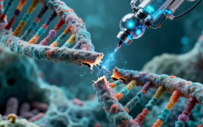 医生为不同年龄段的儿童进行健康检查的漫画示意图