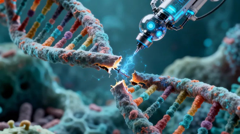 医生为不同年龄段的儿童进行健康检查的漫画示意图