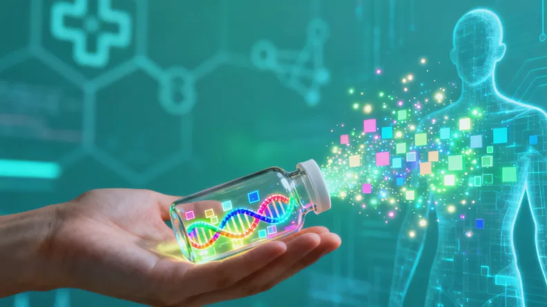 PCR扩增仪正在工作的特写