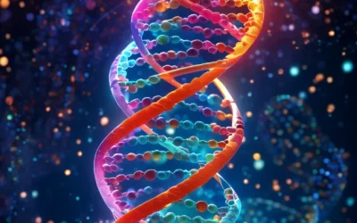 实验室技术人员正在进行DNA提取操作