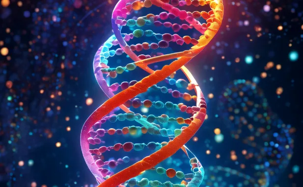 实验室技术人员正在进行DNA提取操作