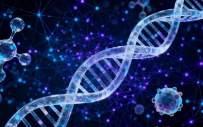 实验室人员手持只有编码的样本管