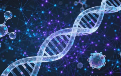 一对困惑的年轻夫妇在诊室看着检查报告