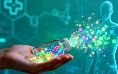 健康夫妻与患病婴儿的对比示意图