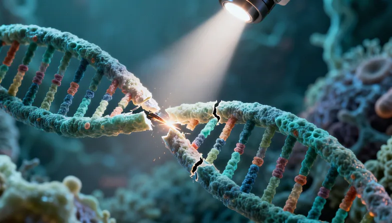 一对夫妇与遗传咨询师交谈的温馨场景