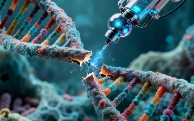 遗传咨询师与夫妻面对面沟通示意图