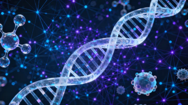 一对年轻夫妇与遗传咨询师沟通场景